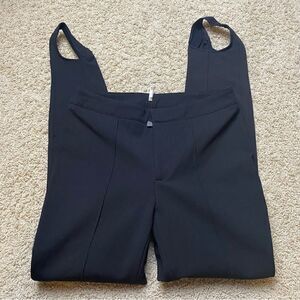 Moncler Grenoble Womens Ski Pants Trousers Stirrups Skinny Leg US size 10 black